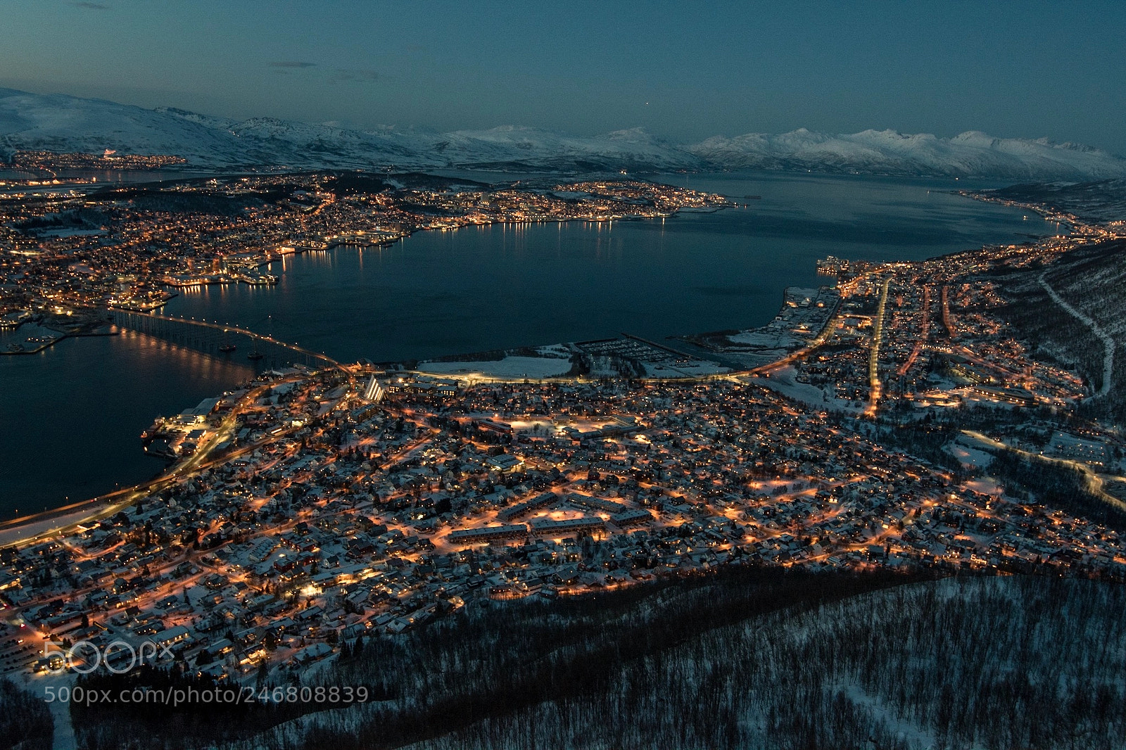 Nikon D7500 sample photo. Evening in tromsø photography