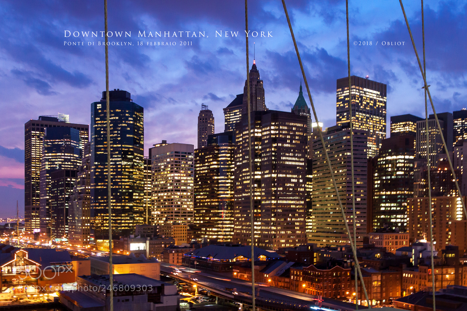 Canon EOS 50D sample photo. Downtown manhattan, new york photography