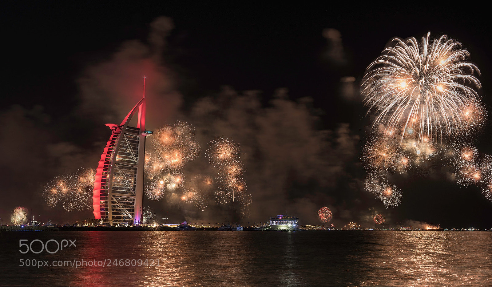 Nikon D810 sample photo. New years evening at photography