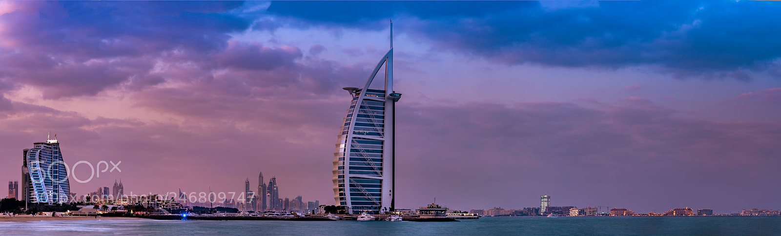 Nikon D810 sample photo. The iconic burj al photography