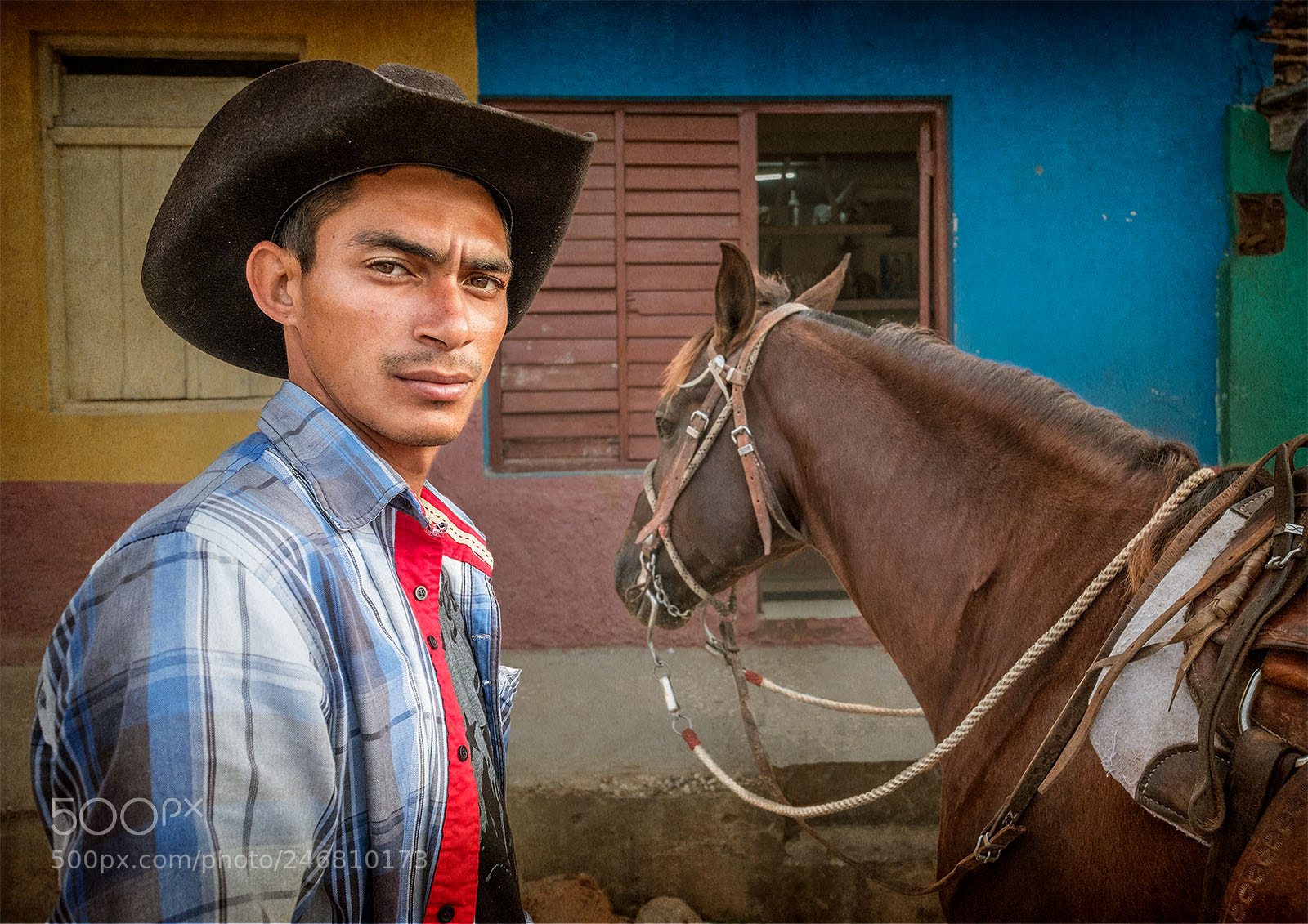 Fujifilm X-T2 sample photo. Cuban cowboy photography