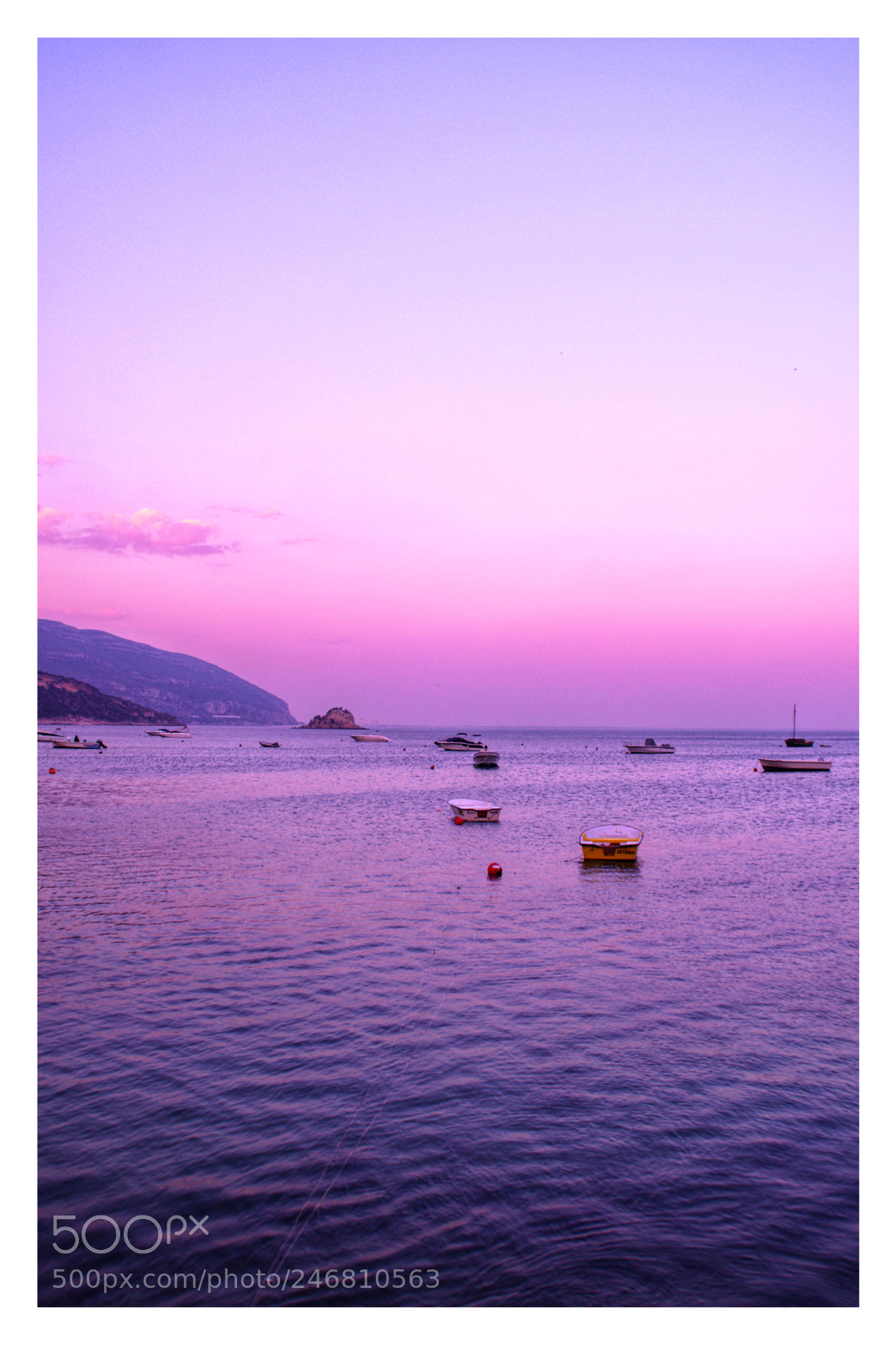 Nikon D3100 sample photo. Pink sunset photography