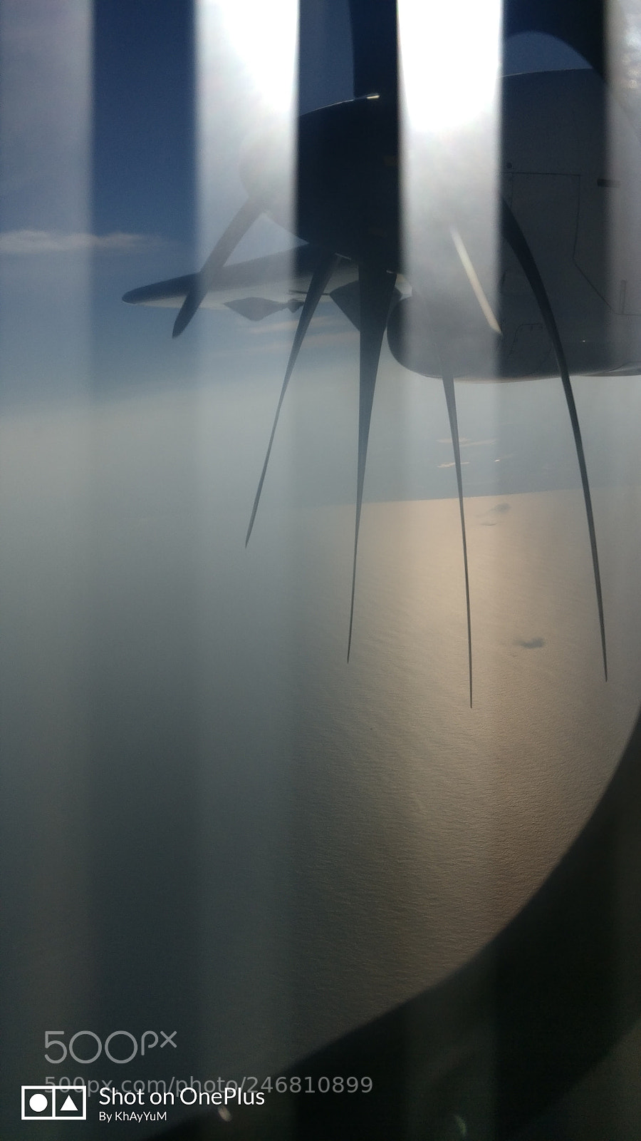 OnePlus A3003 sample photo. Propeller stands still photography