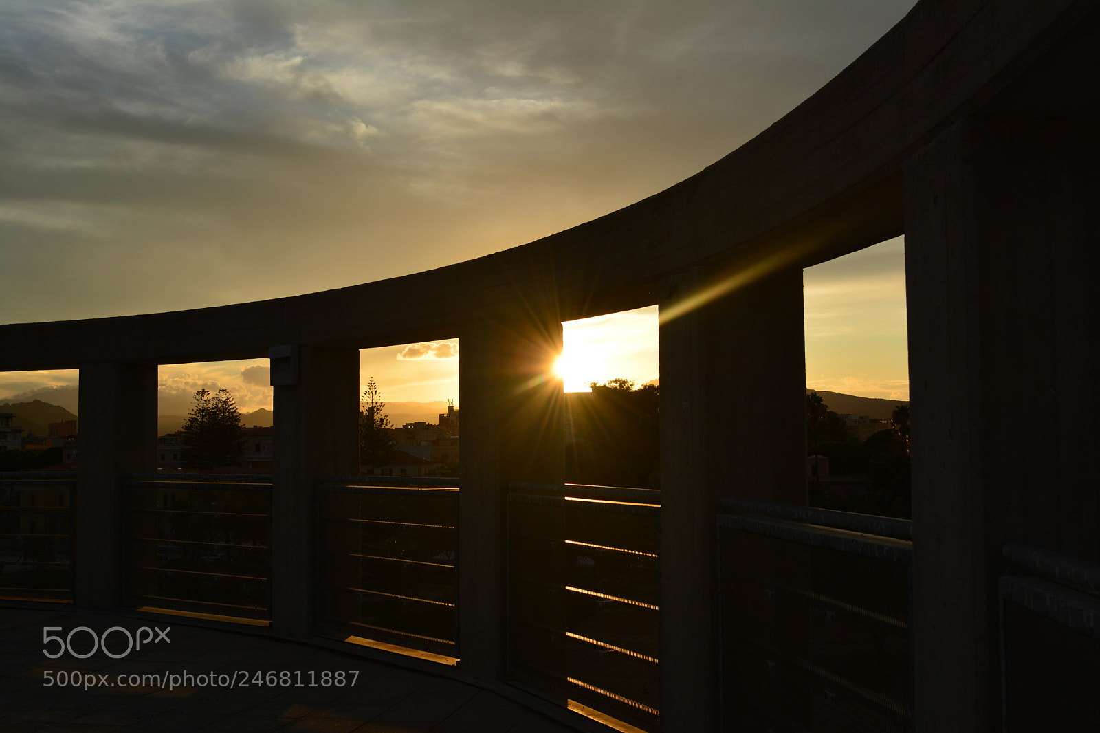 Nikon D5200 sample photo. Through the arc photography