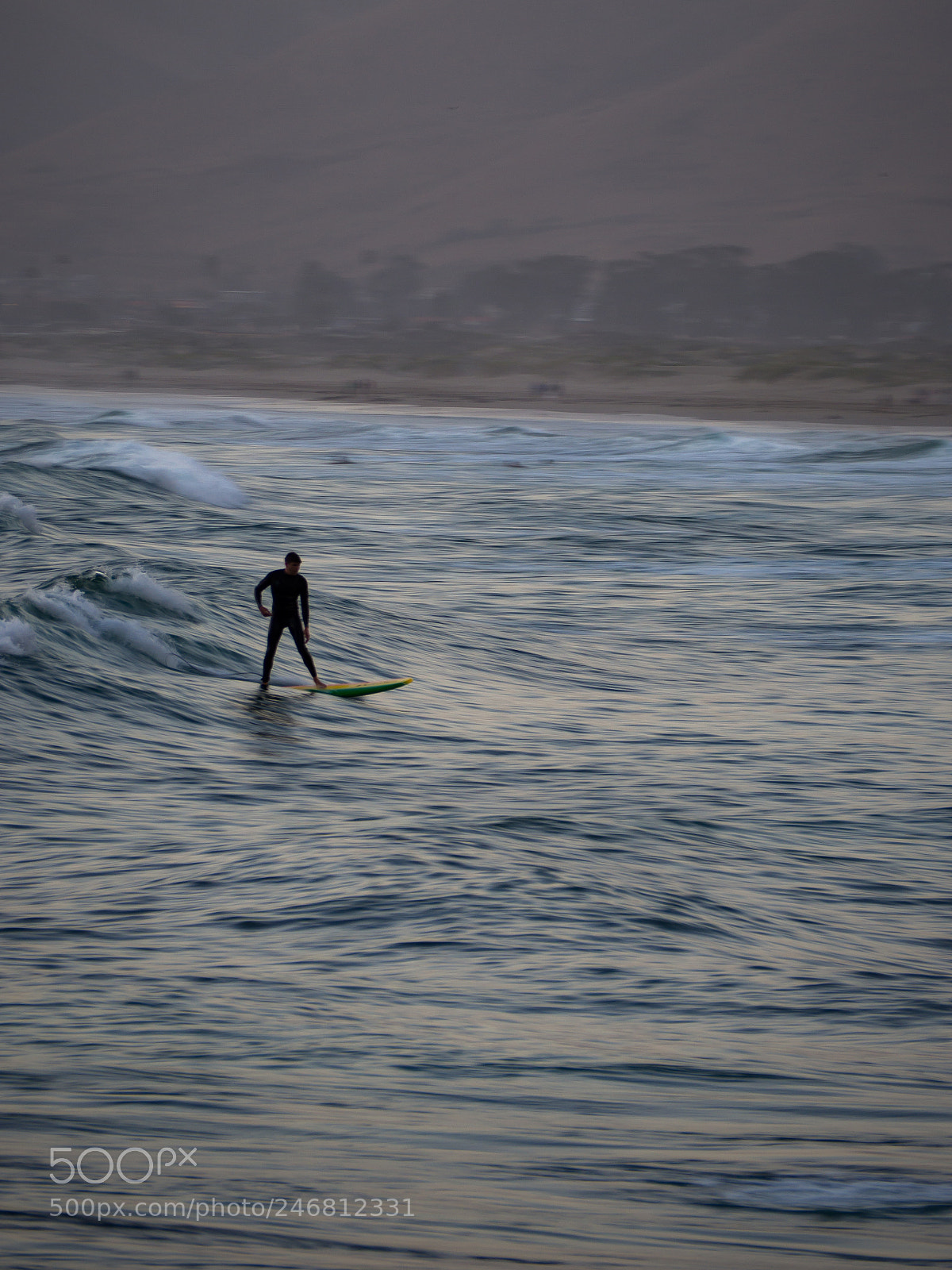 Olympus OM-D E-M10 II sample photo. Surfer morro bay photography