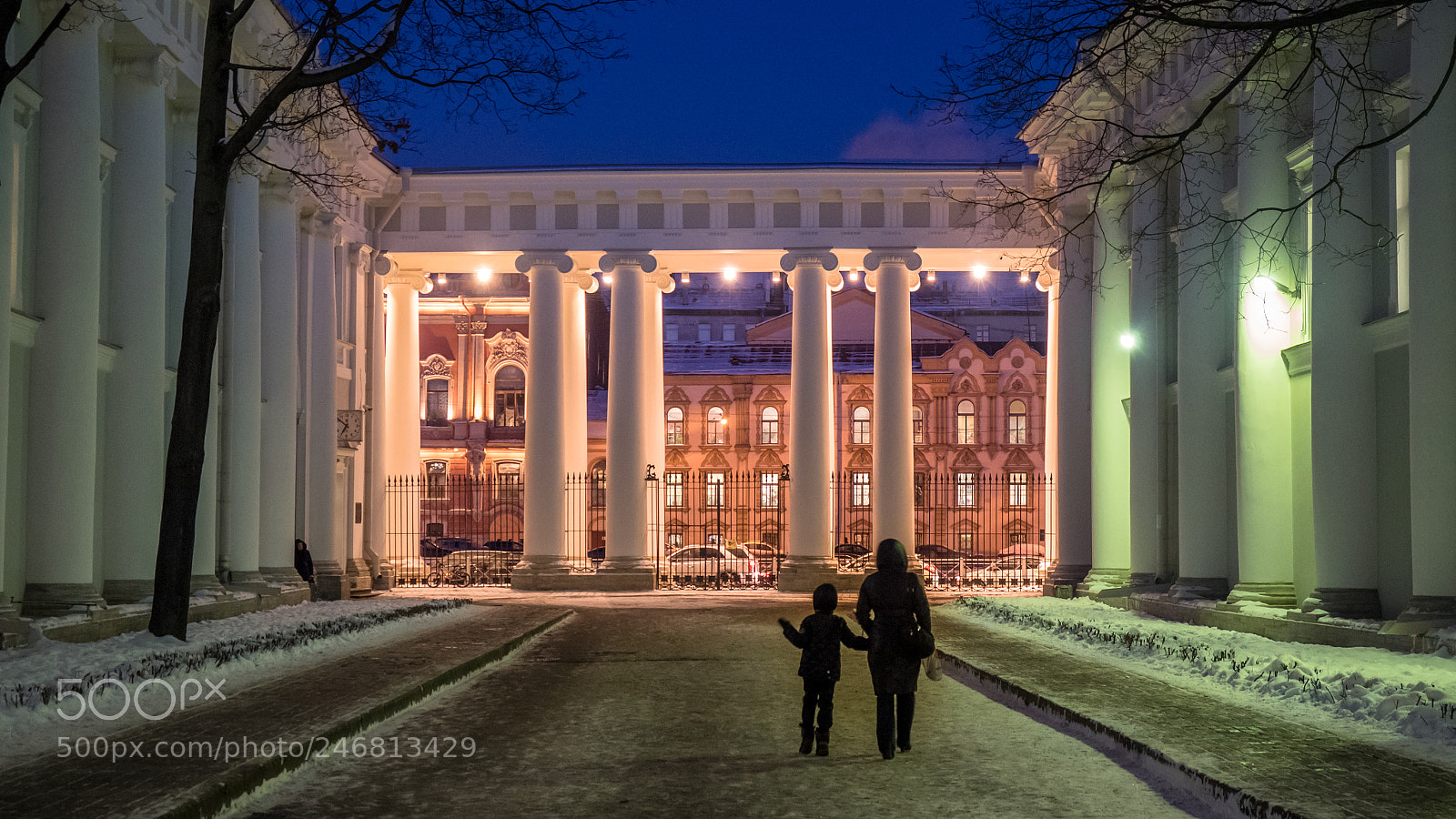 Olympus OM-D E-M5 II sample photo. Anichkov palace photography