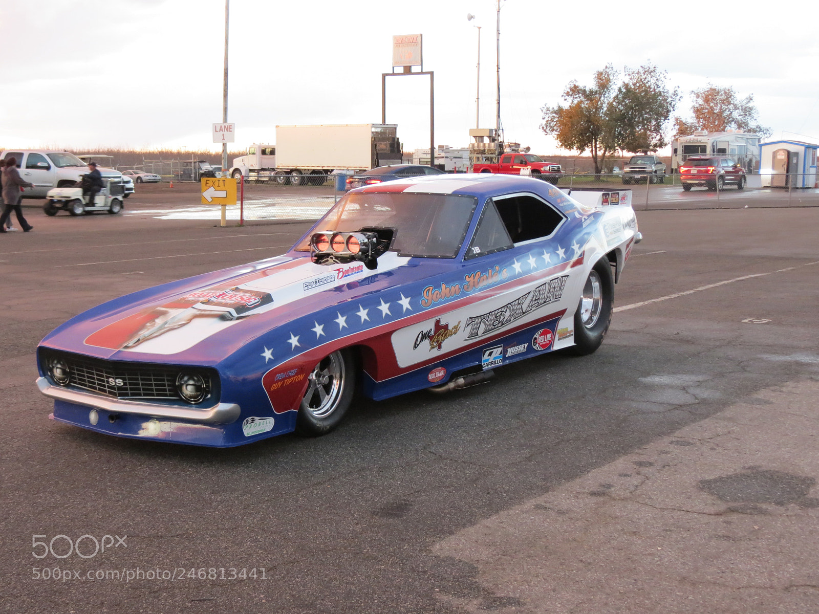 Canon PowerShot SX40 HS sample photo. Texan funny car photography