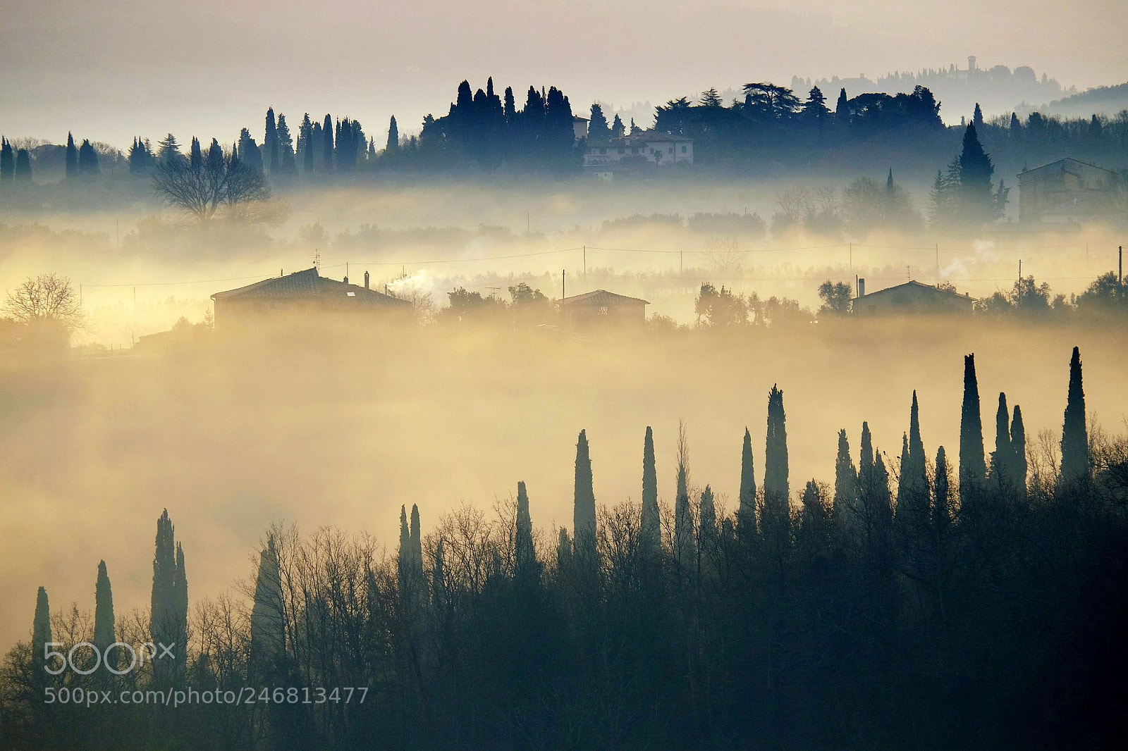 Fujifilm X-M1 sample photo. Fog in the hills photography