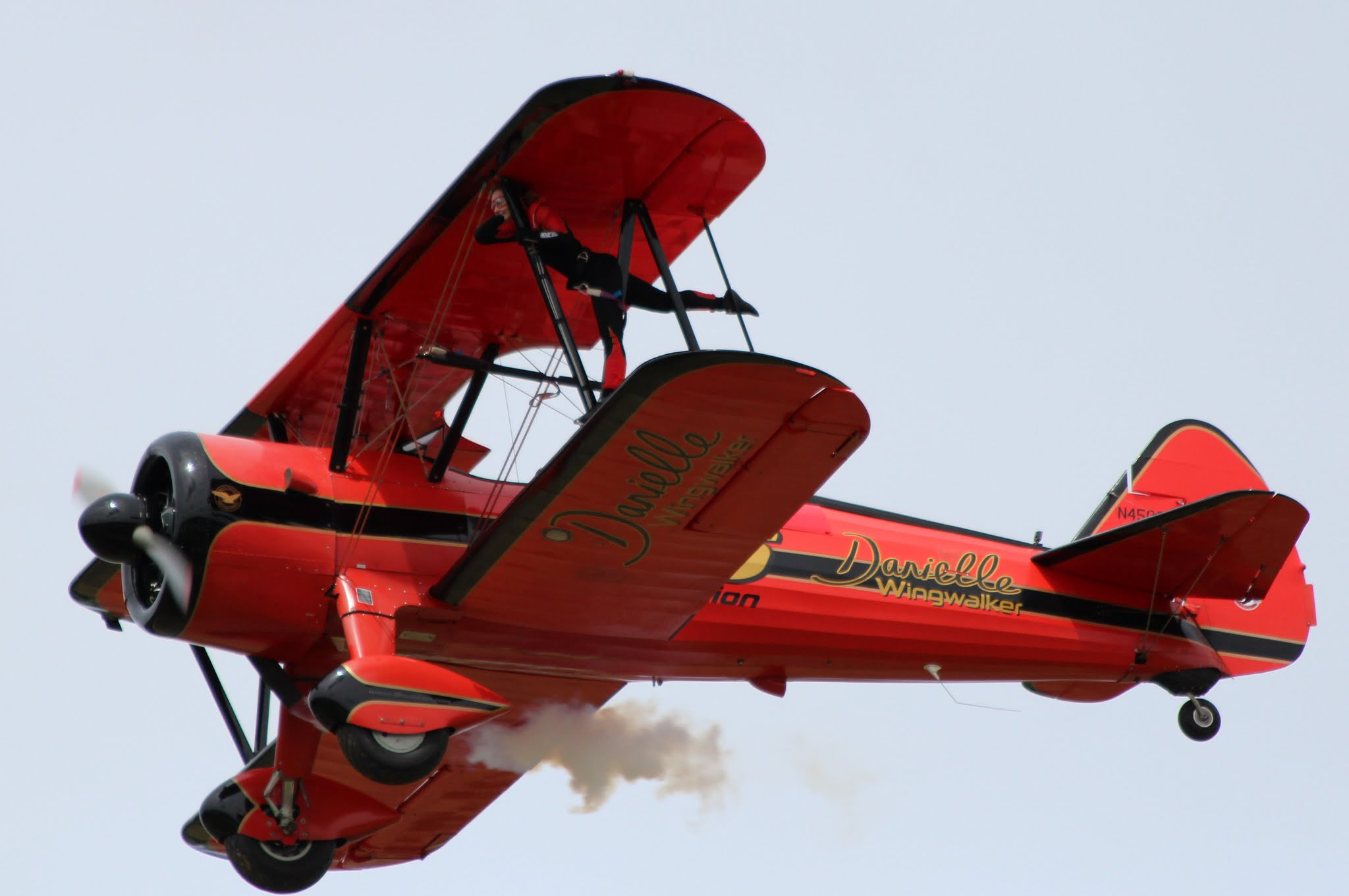 Canon EF 70-300mm F4-5.6 IS USM sample photo. Wing walker photography