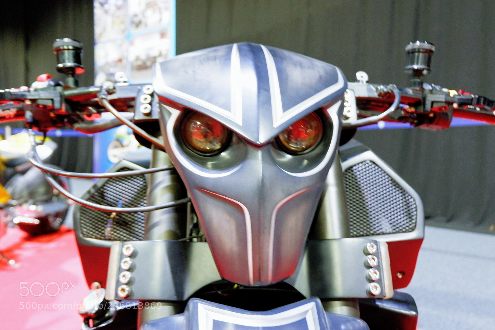 Fujifilm X-A3 sample photo. Terminator bike photography