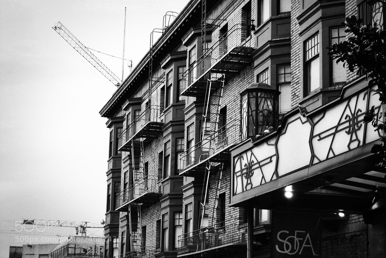 Nikon D60 sample photo. A san francisco building photography