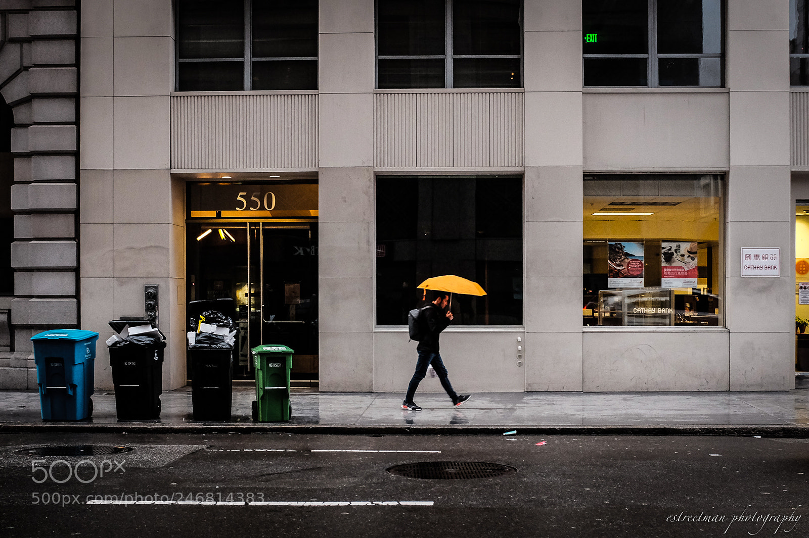 Fujifilm X100T sample photo. Yellow umbrella photography