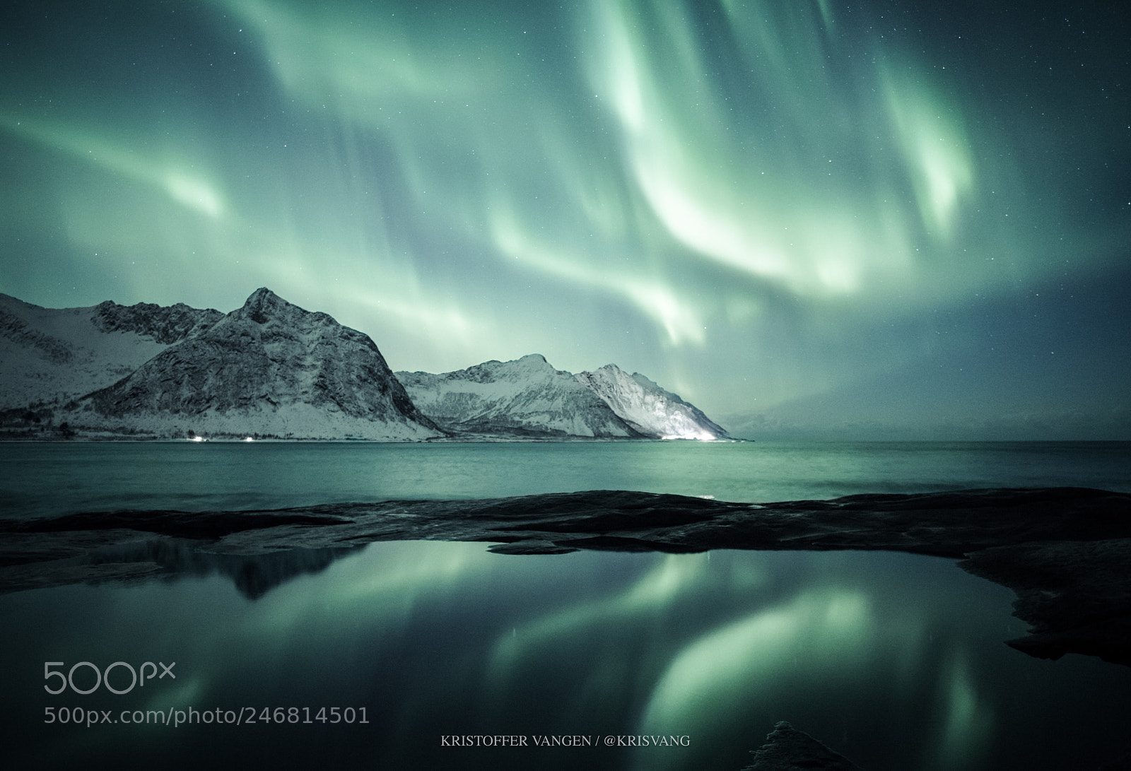 Nikon D810 sample photo. Northern lights at tungenesset photography