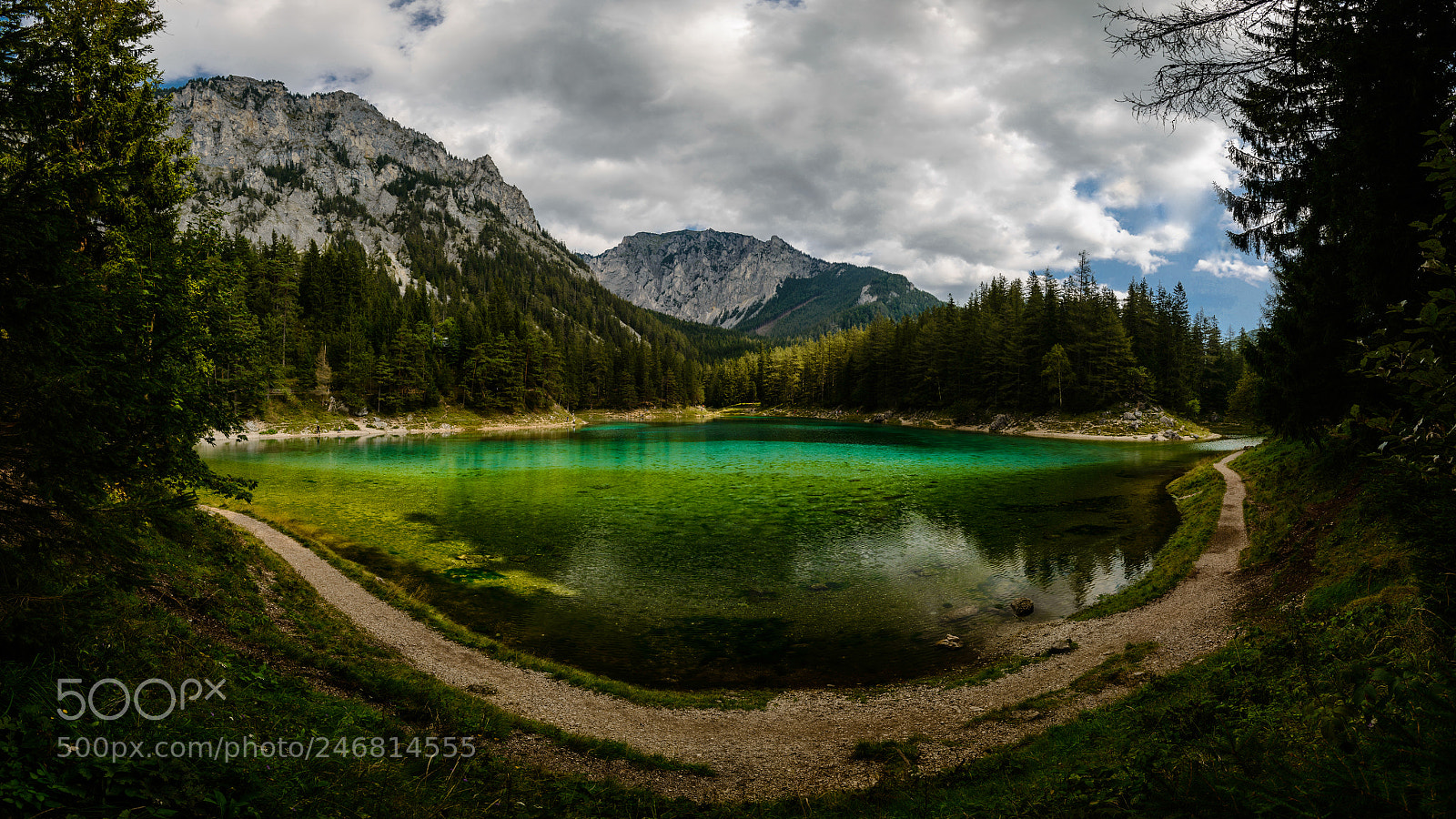 Nikon D800 sample photo. Grüner see photography