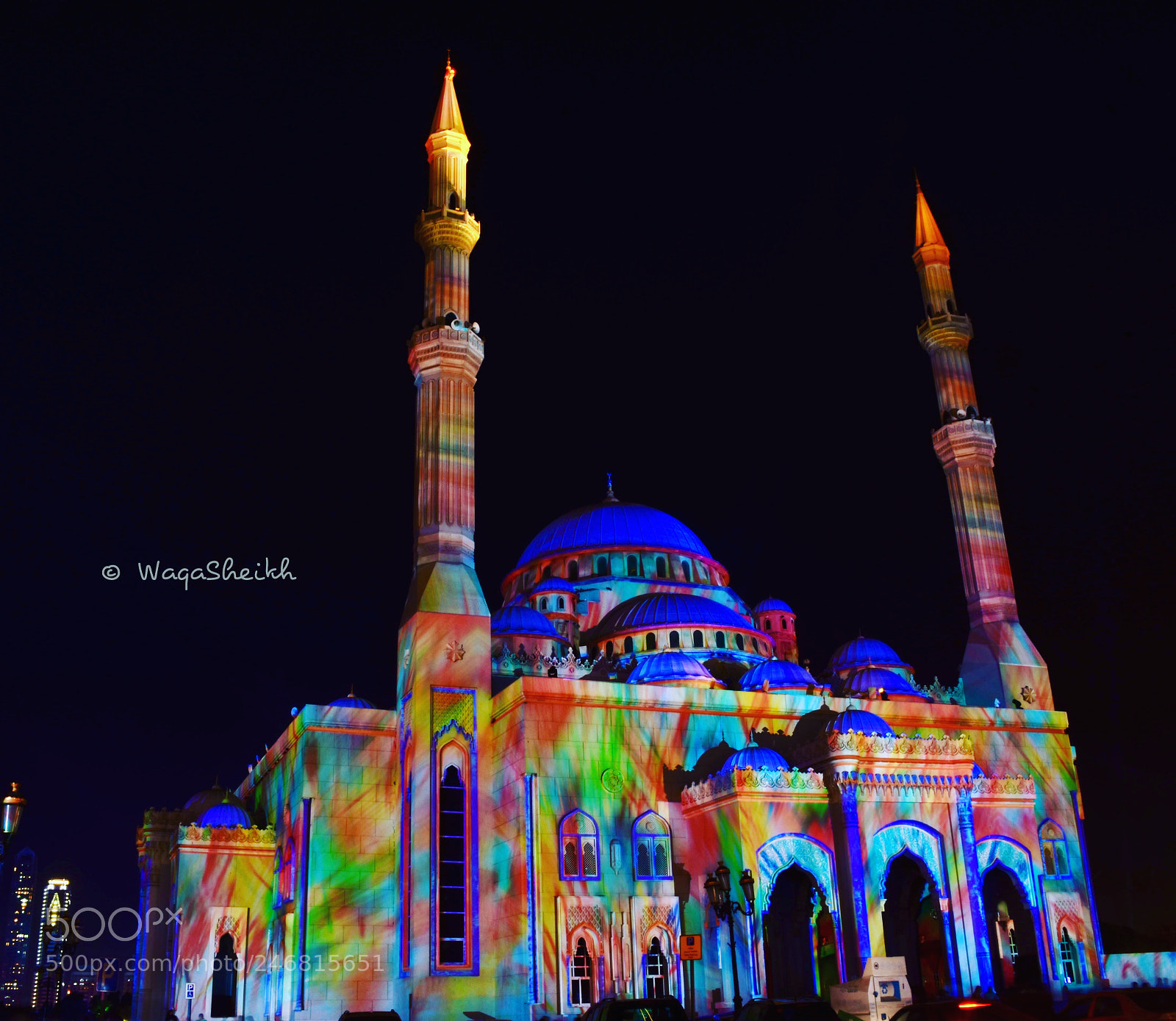 Nikon D7200 sample photo. Noor mosque sharjah photography