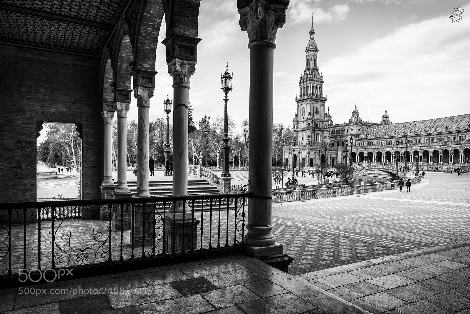 Nikon D610 sample photo. Plaza españa. photography