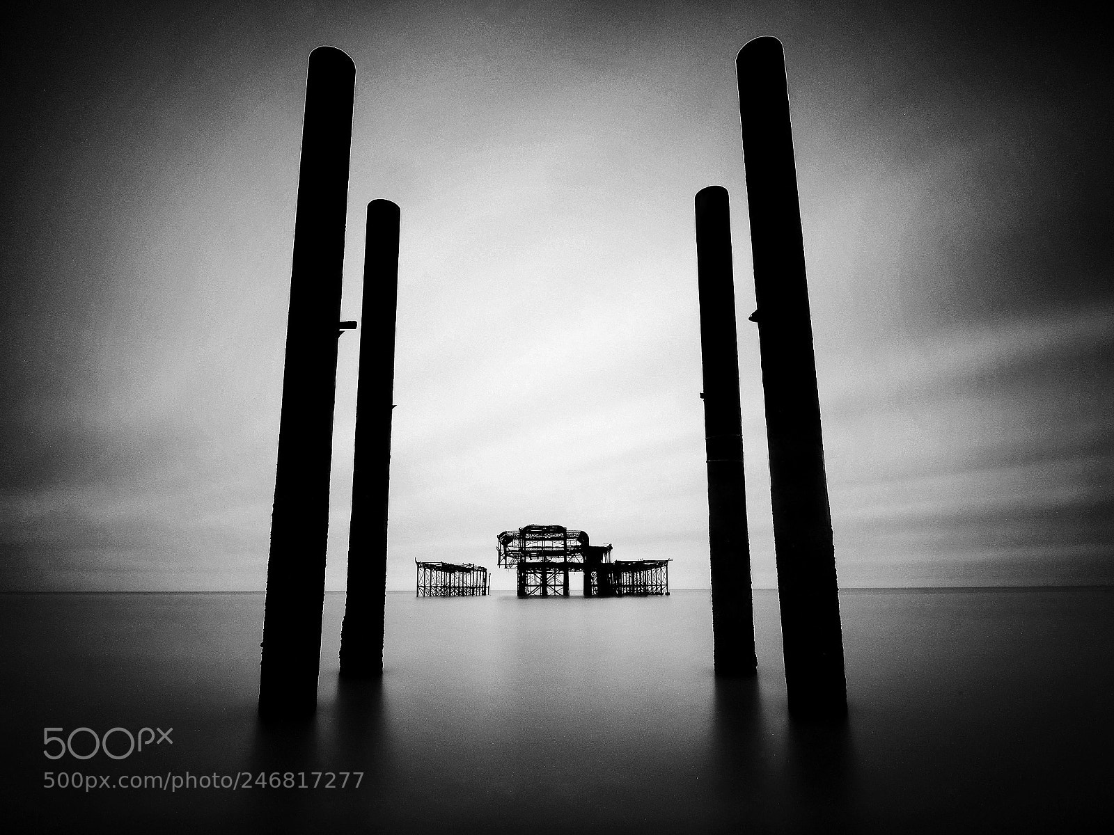 Fujifilm X-T2 sample photo. The abandoned west pier photography