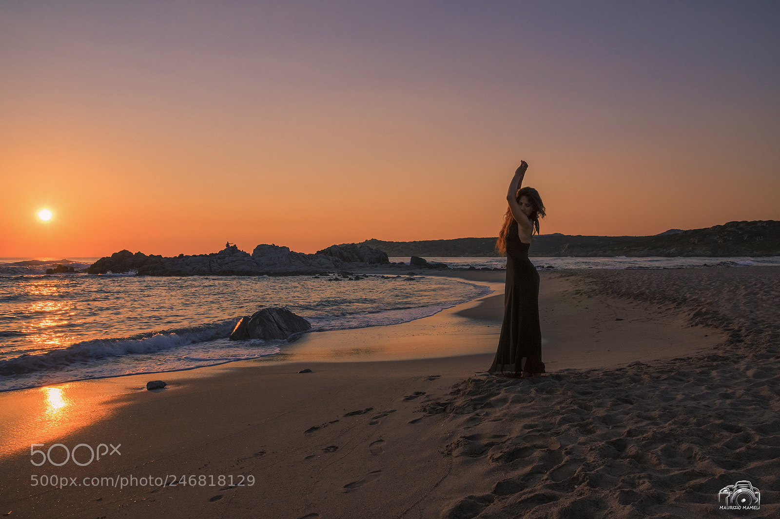 Pentax K-3 sample photo. In spiaggia al tramonto photography