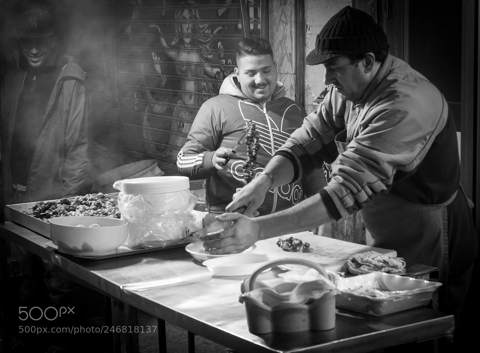 Olympus OM-D E-M10 II sample photo. Vucciria's market @palermo photography