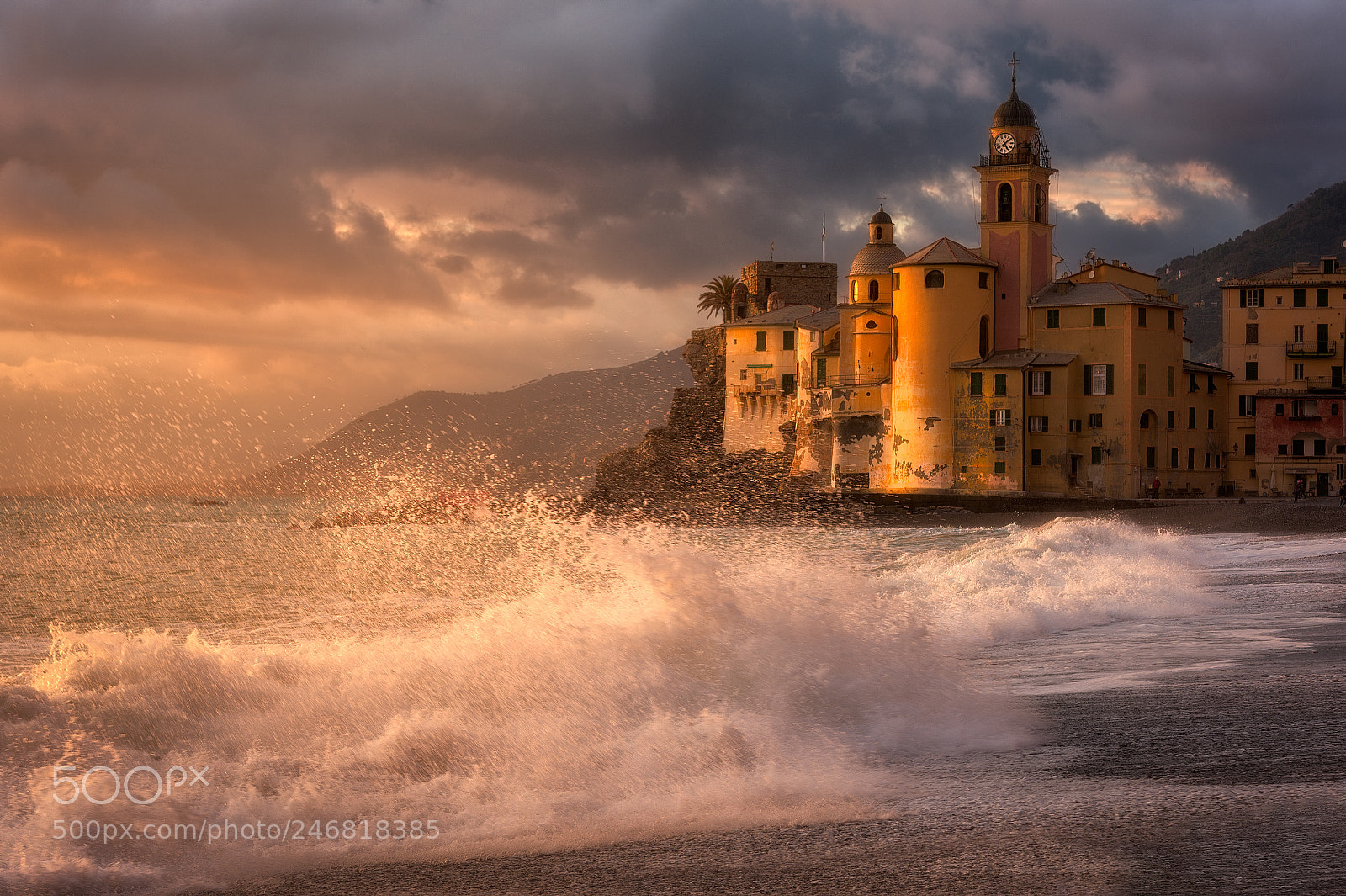 Nikon D4 sample photo. Camogli photography