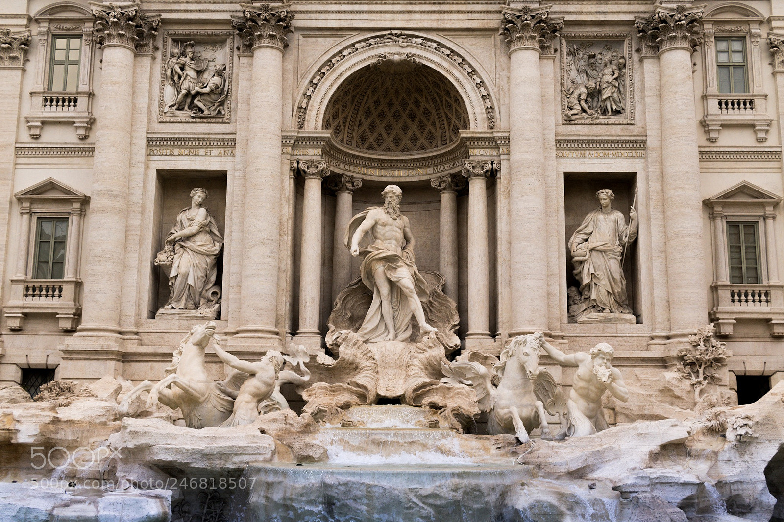 Canon EOS 760D (EOS Rebel T6s / EOS 8000D) sample photo. Fontana di trevi photography