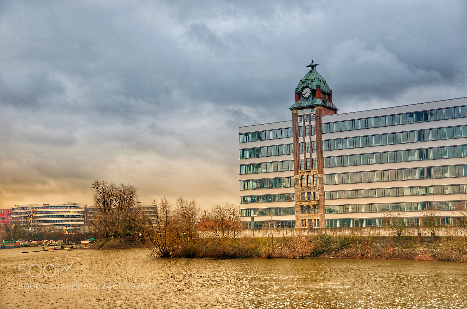 Nikon D5100 sample photo. Clocktower from plange mill photography