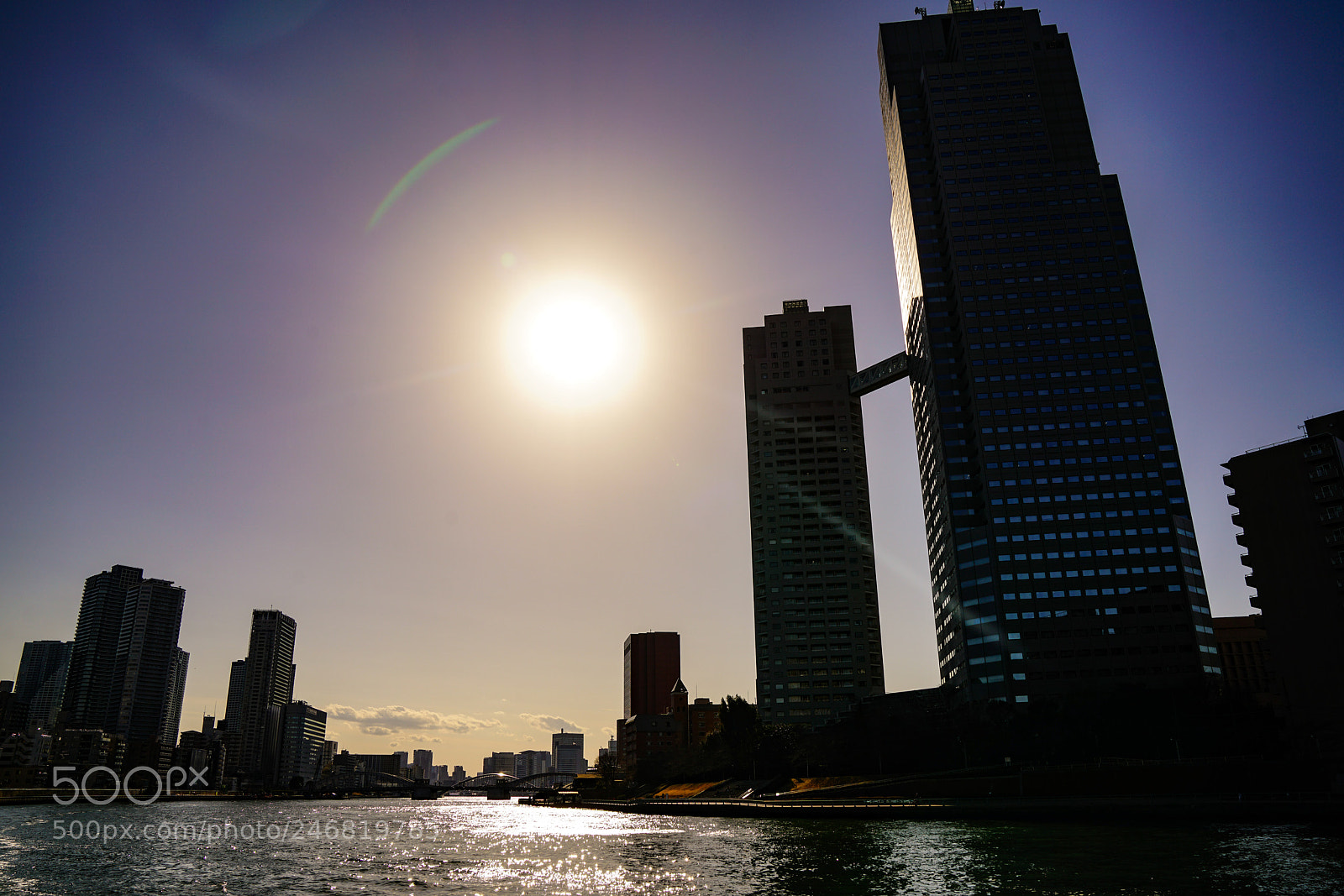 Sony a7R II sample photo. 隅田川からの風景。 photography