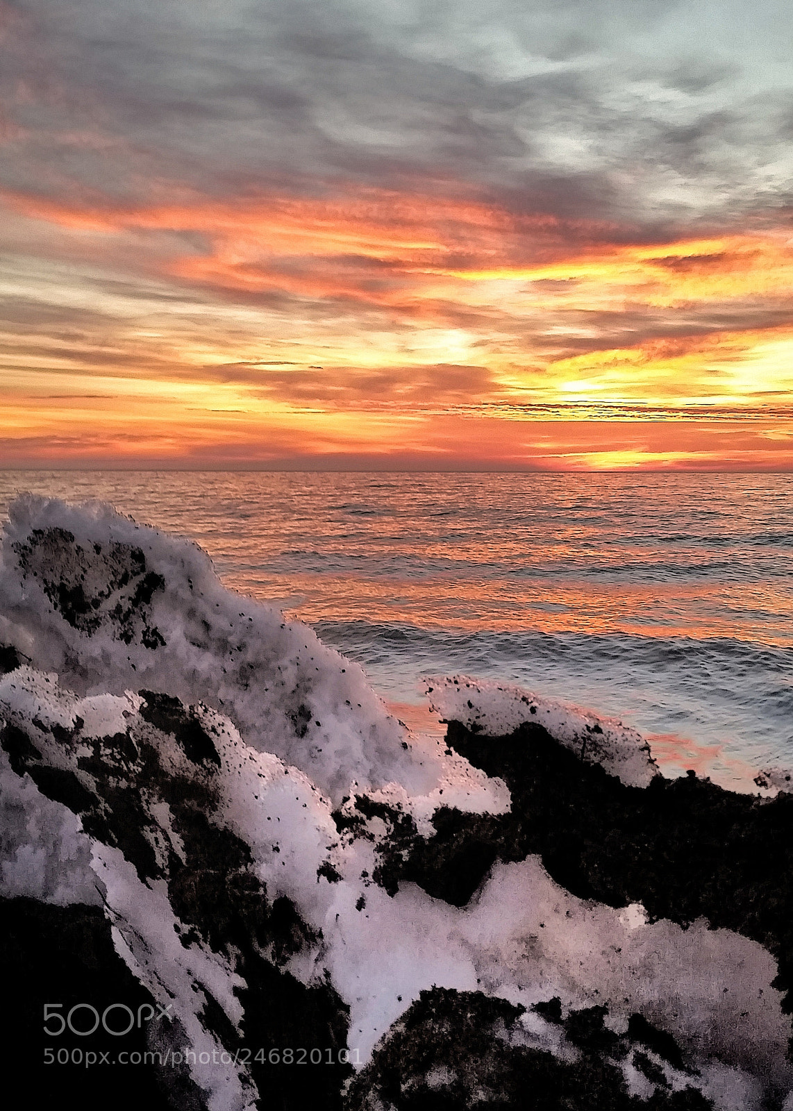 Samsung Galaxy S5 sample photo. Snow chunks photography