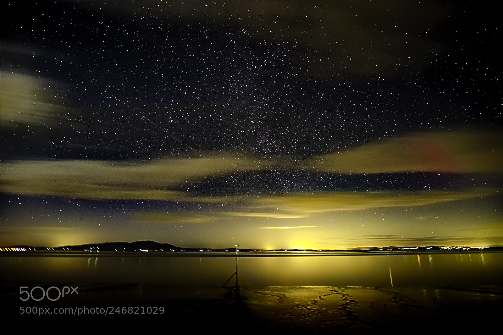 Fujifilm X-T1 sample photo. Silloth and milky way photography