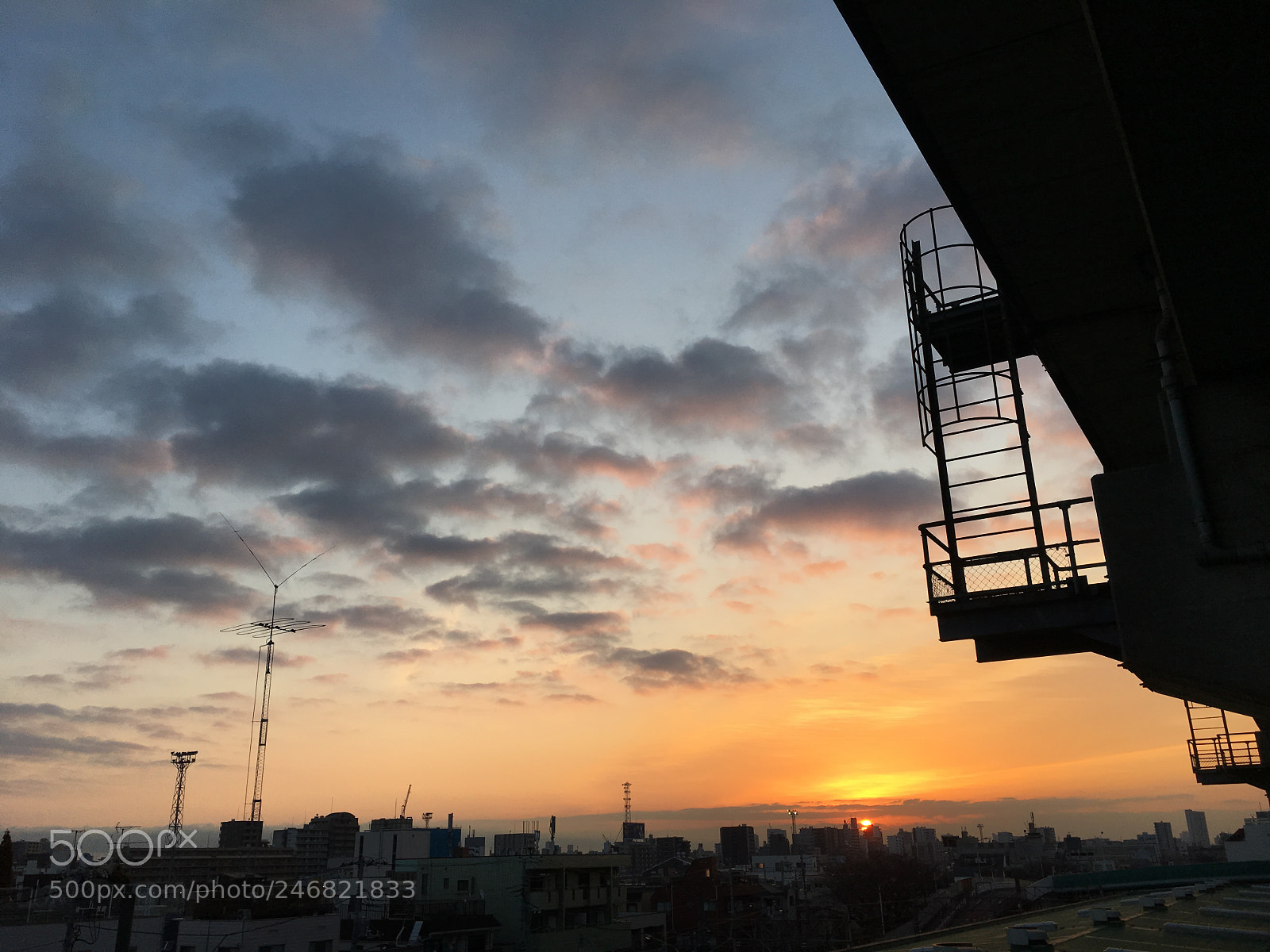 Apple iPhone 6s Plus sample photo. Winter2018 morning sky photography