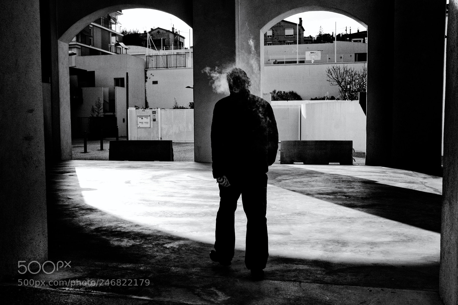 Fujifilm X100F sample photo. Smoker photography