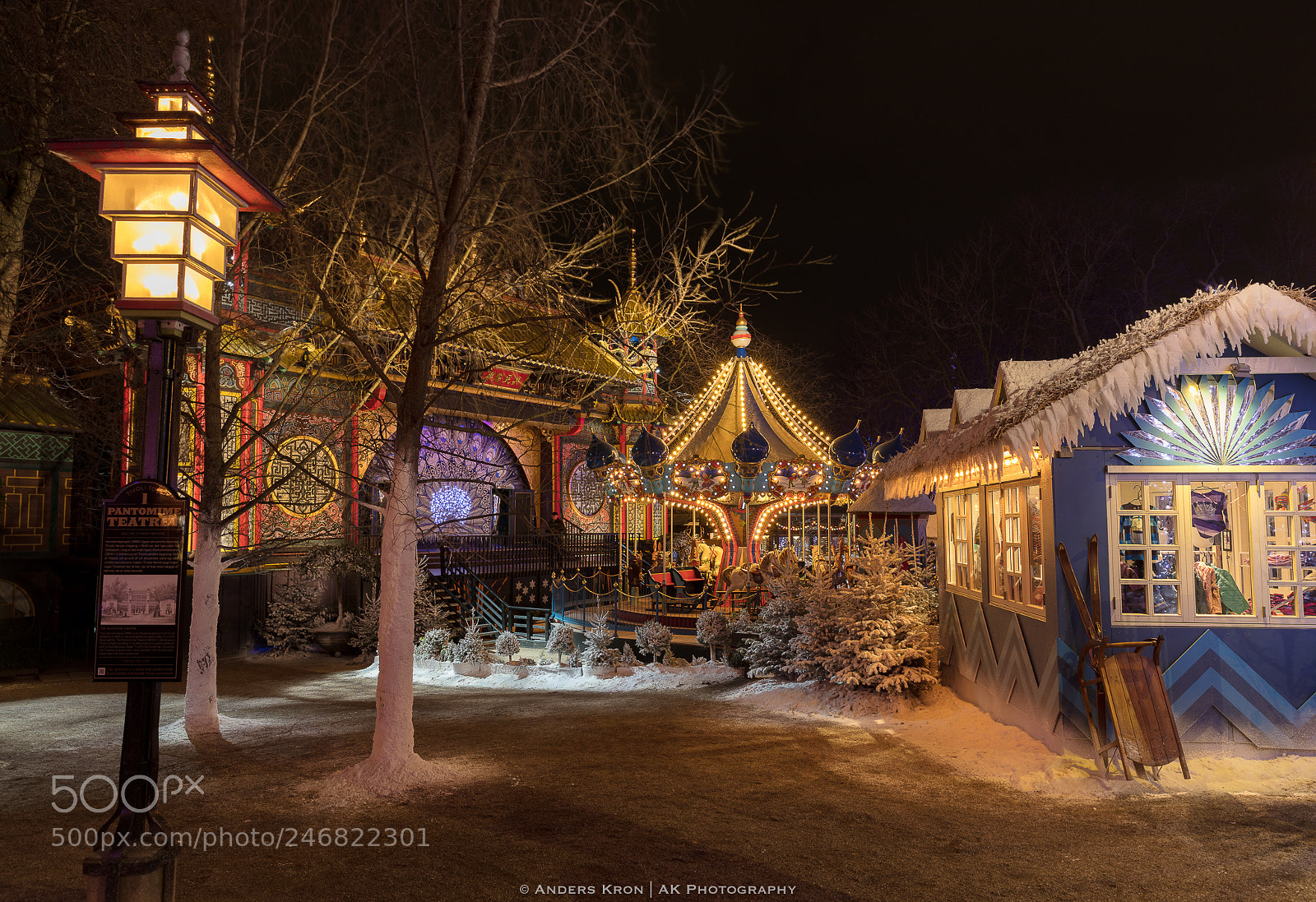 Canon EOS 5DS R sample photo. Tivoli by night in photography
