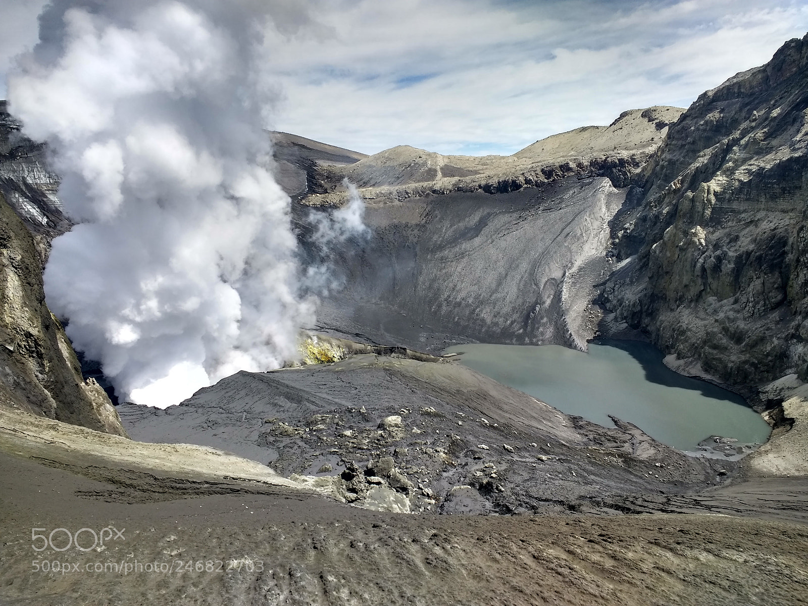 Motorola Moto G (4) sample photo. Volcan copahue photography