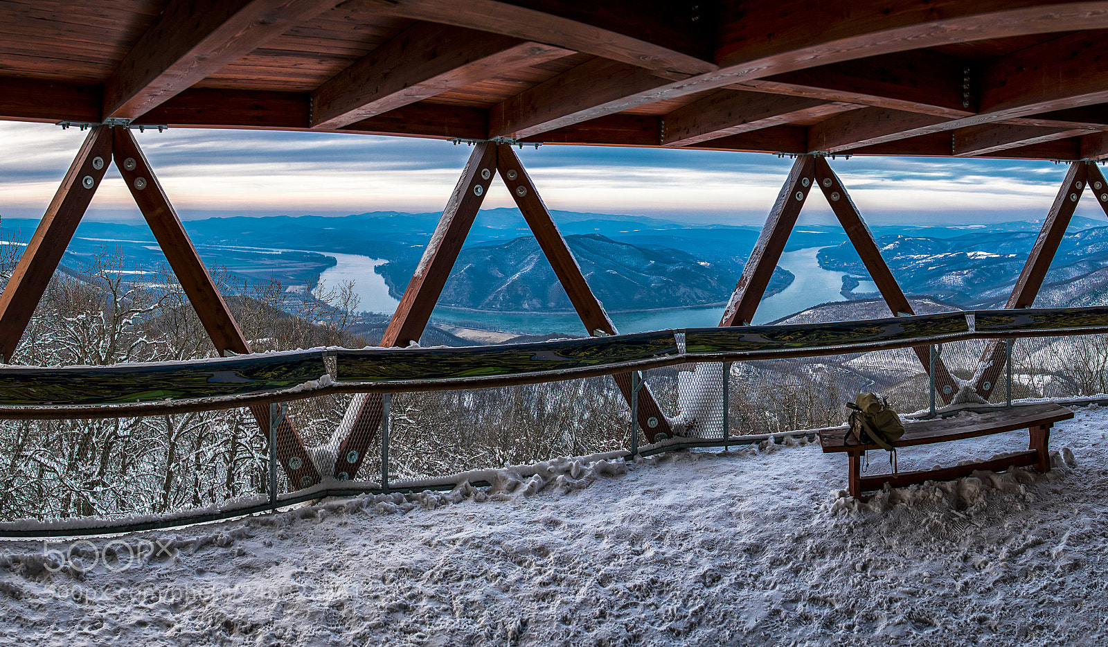 Nikon D850 sample photo. Winter view of the photography