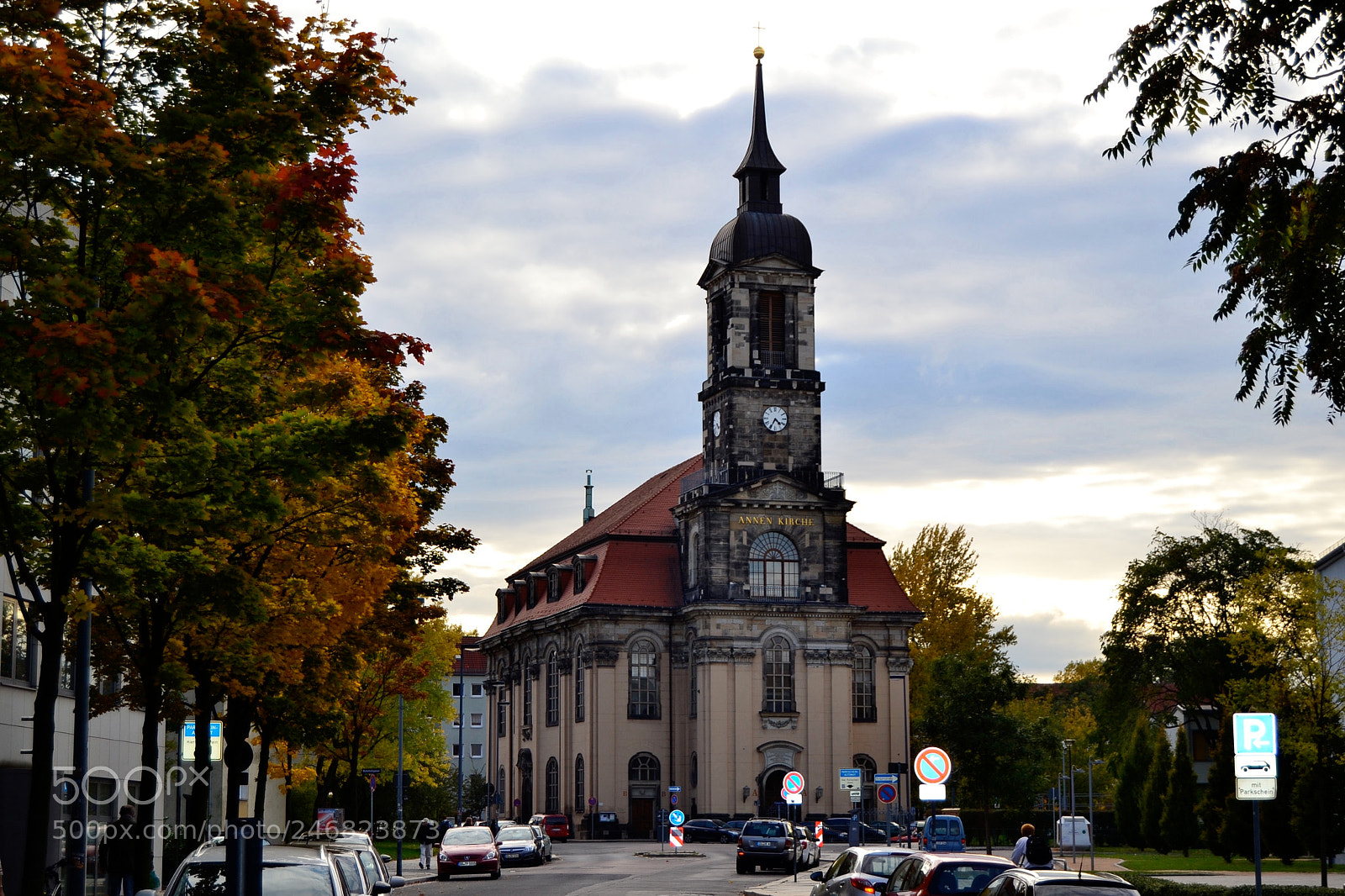 Nikon D3100 sample photo. Annenkirche photography