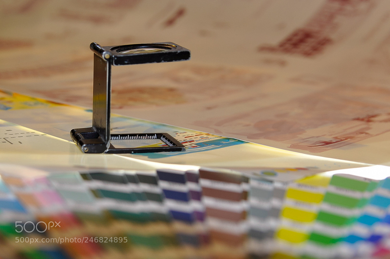 Nikon D90 sample photo. Printers lightbox photography