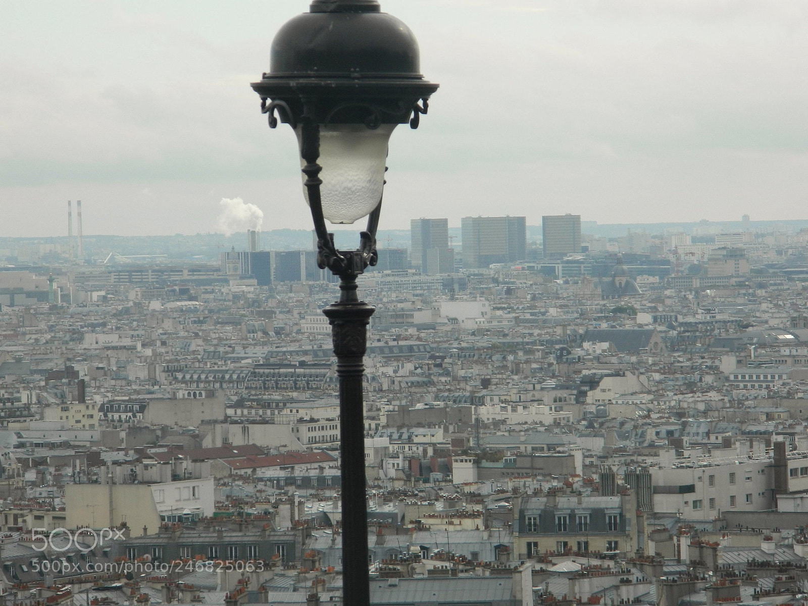 Nikon Coolpix L120 sample photo. Paris view from basilique photography