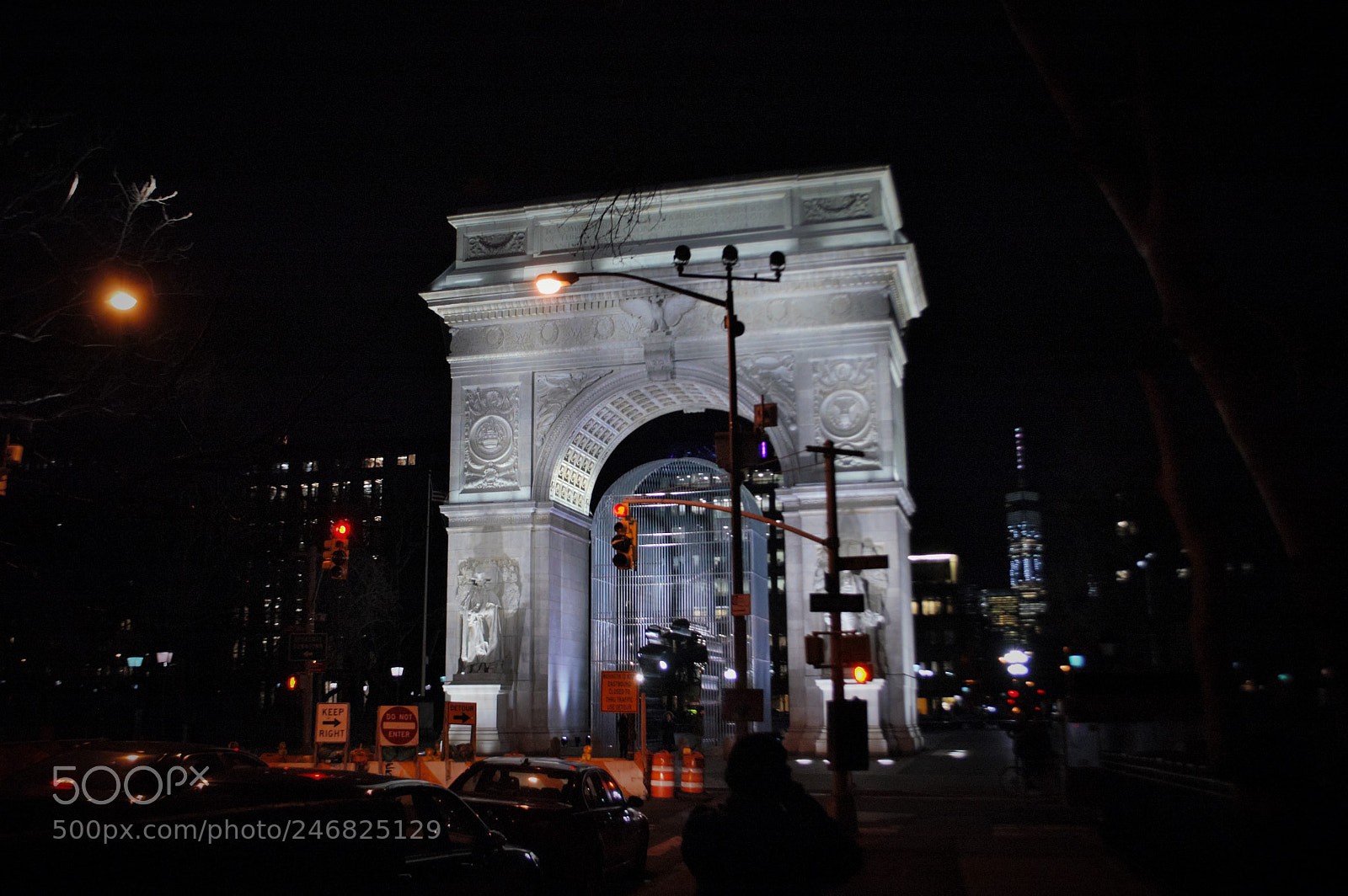 Nikon D70 sample photo. Washington square arch photography