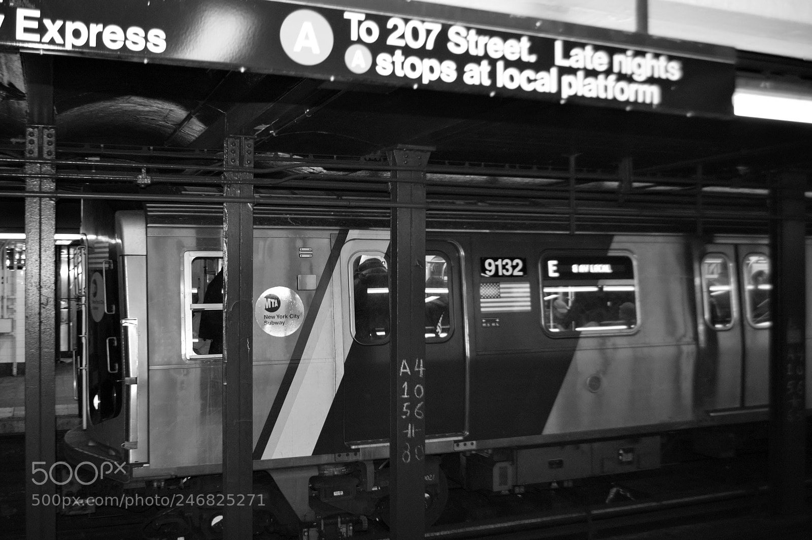 Nikon D70 sample photo. N.y subway photography