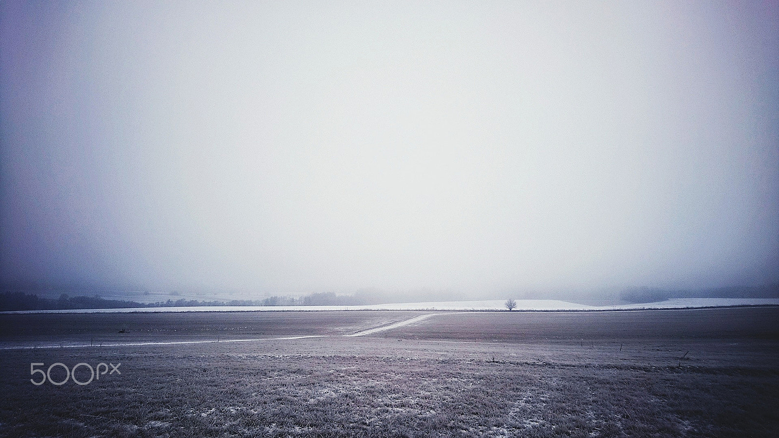 Sony Xperia X Compact sample photo. Winter field landscape photography