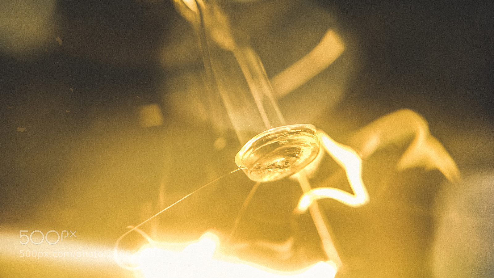 LG Nexus 5X sample photo. Macro of filament (bulb) photography