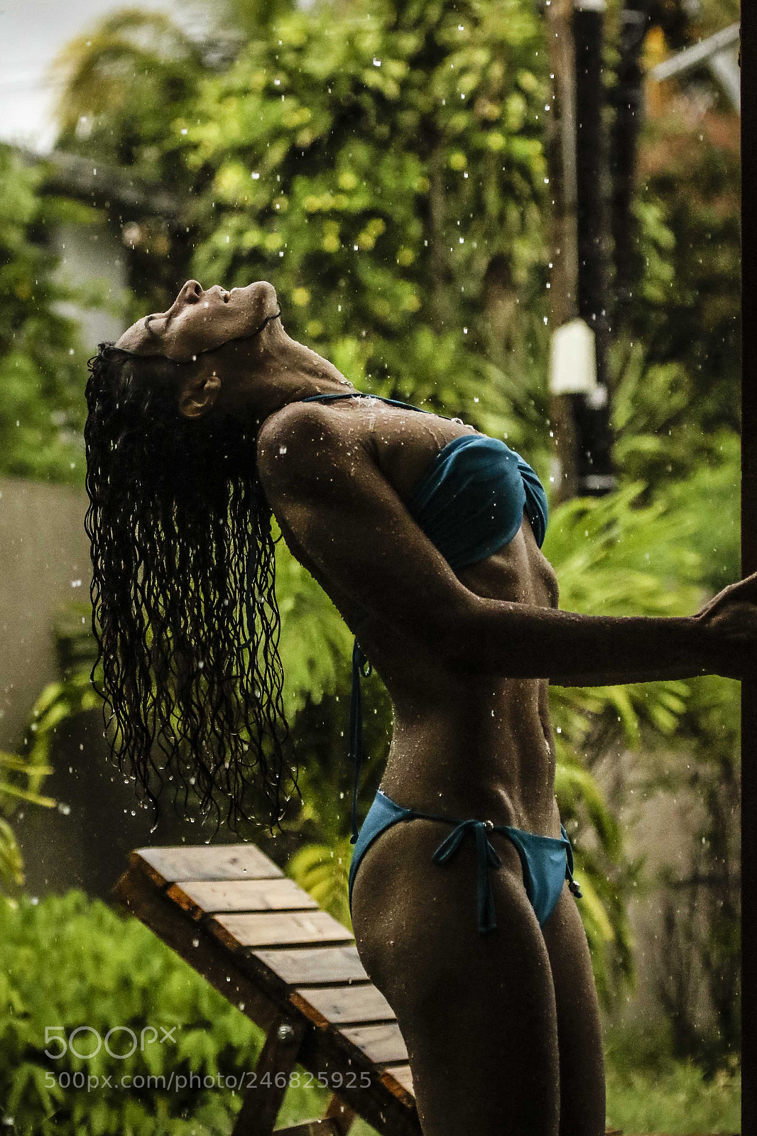 Canon EOS 7D Mark II sample photo. Rain shower photography