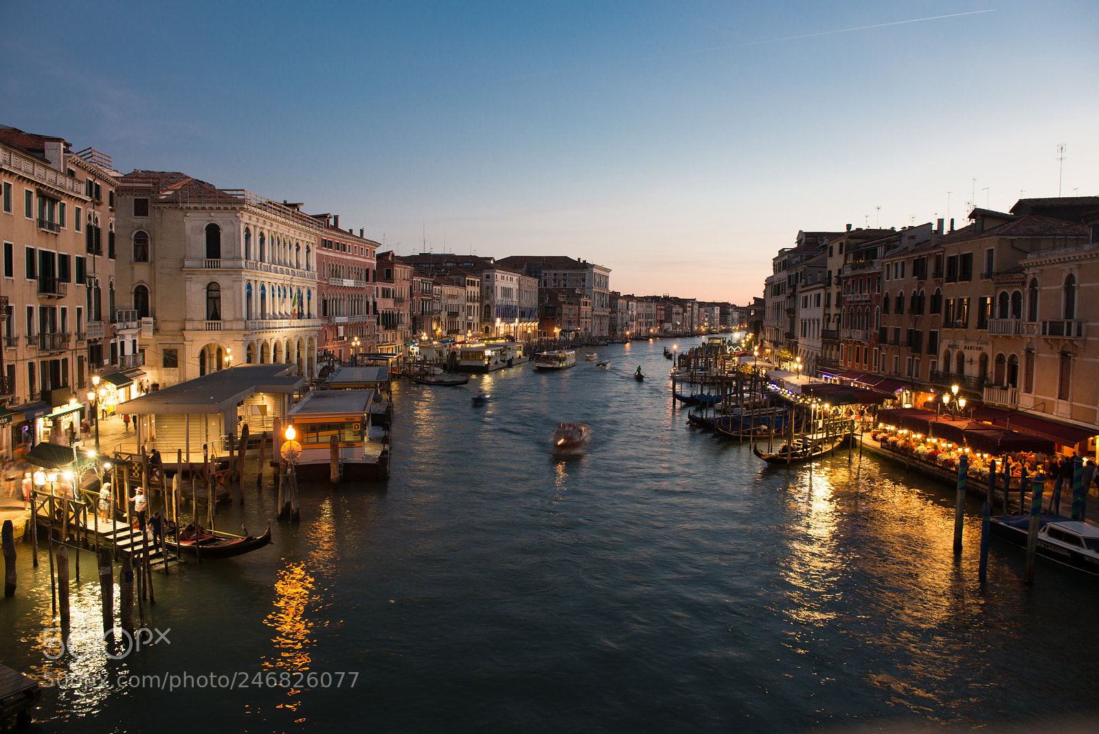 Nikon D800 sample photo. Venice at dusk photography