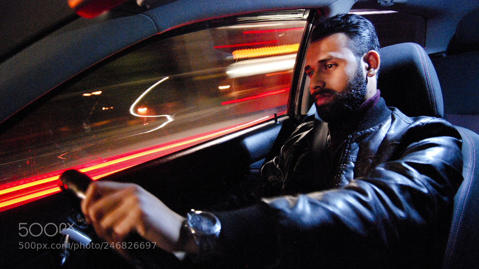 Nikon D80 sample photo. Night rider photography
