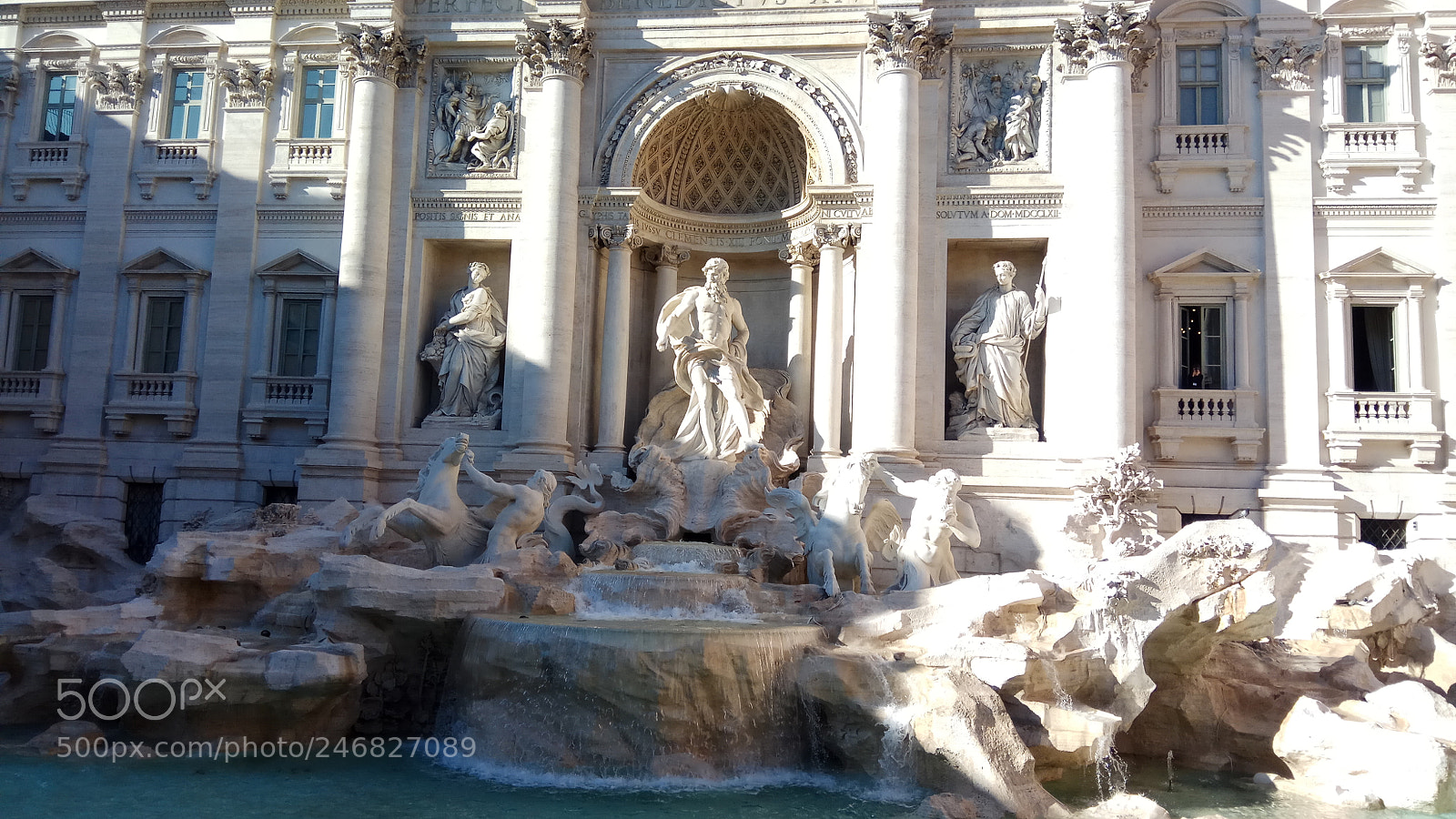 Xiaomi Redmi Note 4 sample photo. Fontana di trevi photography