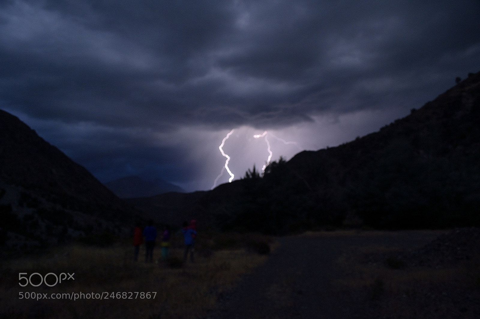 Nikon D3100 sample photo. Tormenta en la cordillera photography