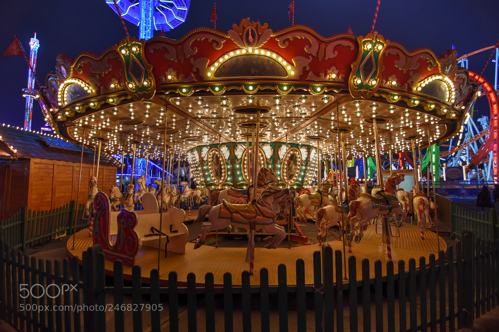 Nikon D7200 sample photo. Winter wonderland in london photography