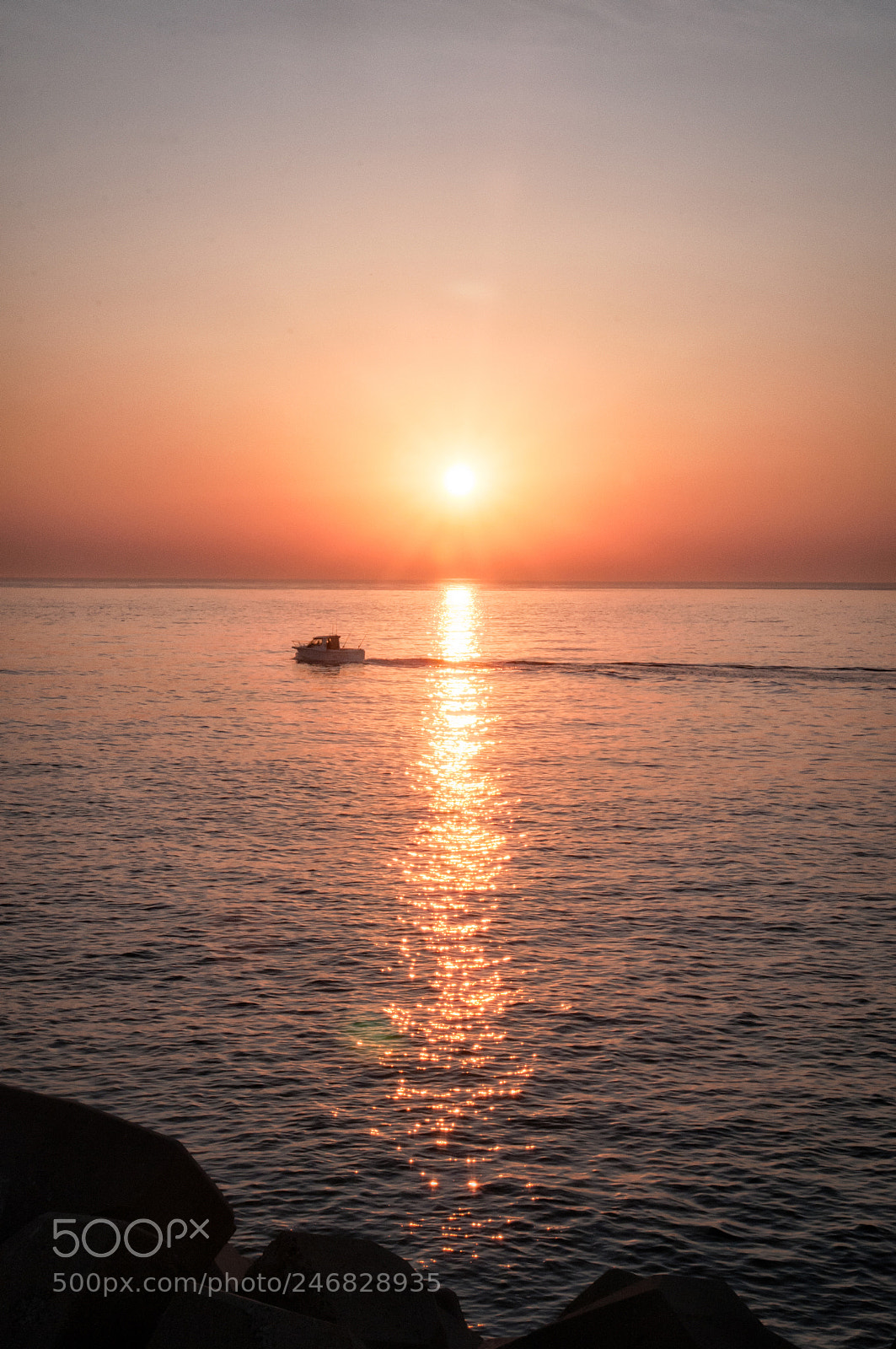 Nikon D300 sample photo. Scarborough sunrise photography