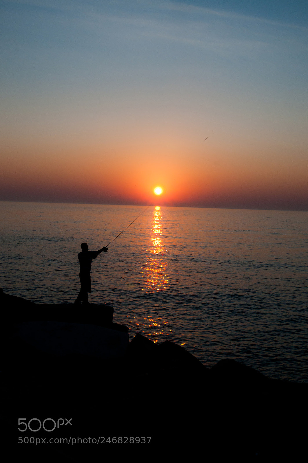 Nikon D300 sample photo. Scarborough sunrise photography
