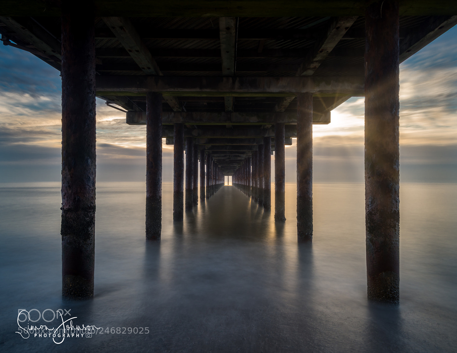 Nikon D850 sample photo. " under the boardwalk" photography